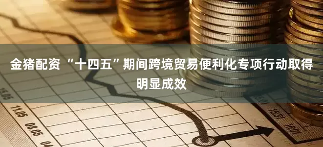 金猪配资 “十四五”期间跨境贸易便利化专项行动取得明显成效
